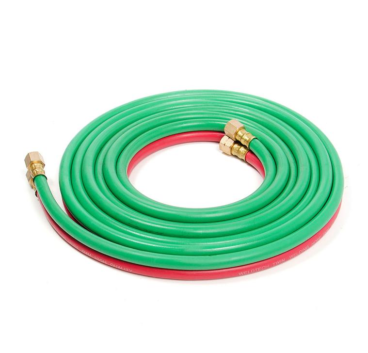 Juego de mangueras oxi-acetileno 1/4x7.5 m
