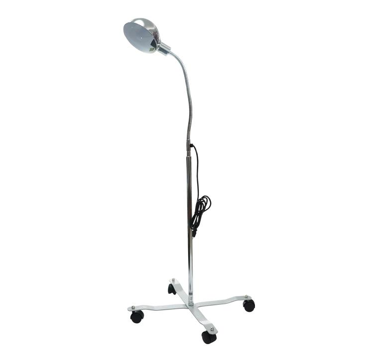 Lámpara cuello de ganso con rodos