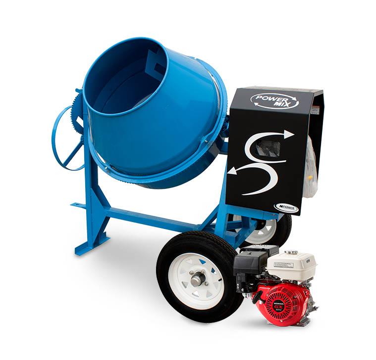 Concretera Olla Metálica 1 bolsa, motor Honda 5.5 HP