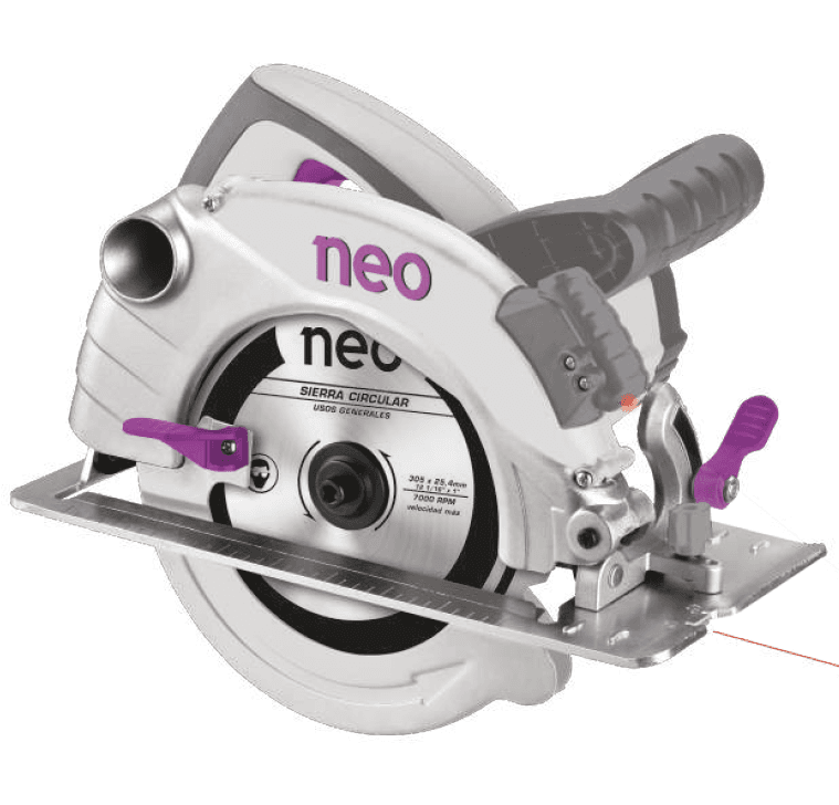 Sierra Circular de 185mm 1600Watts SC 907/4/120