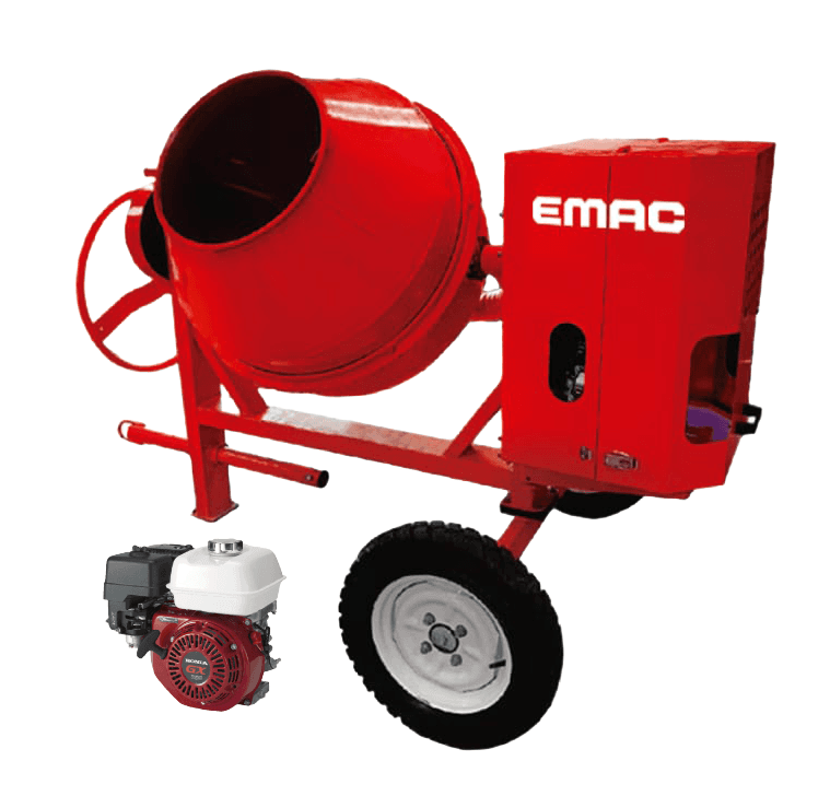 Concretera 1 bolsa olla metálica Motor Honda