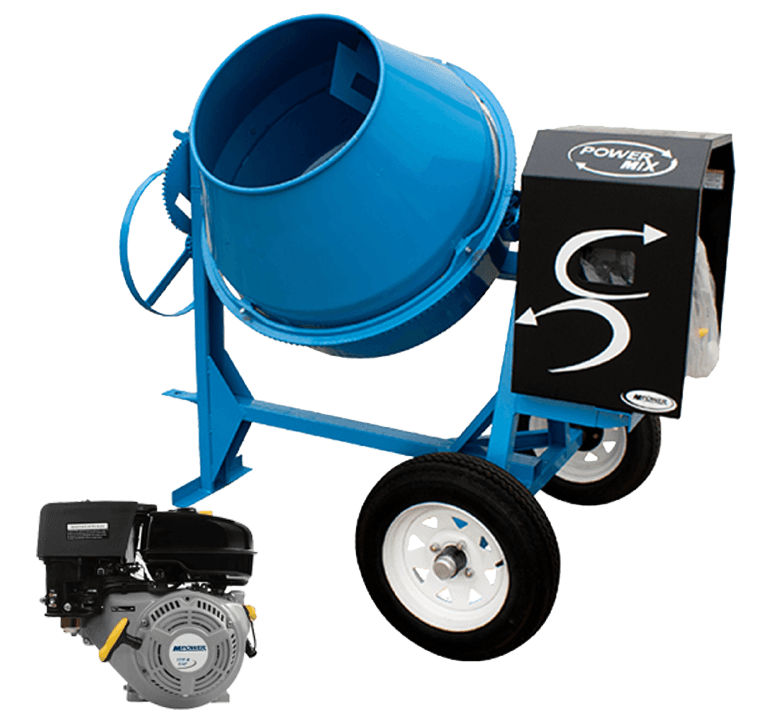 Concretera Olla Metálica 1 bolsa 9Hp