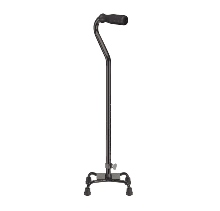 Bastón de 4 puntos base pequeña