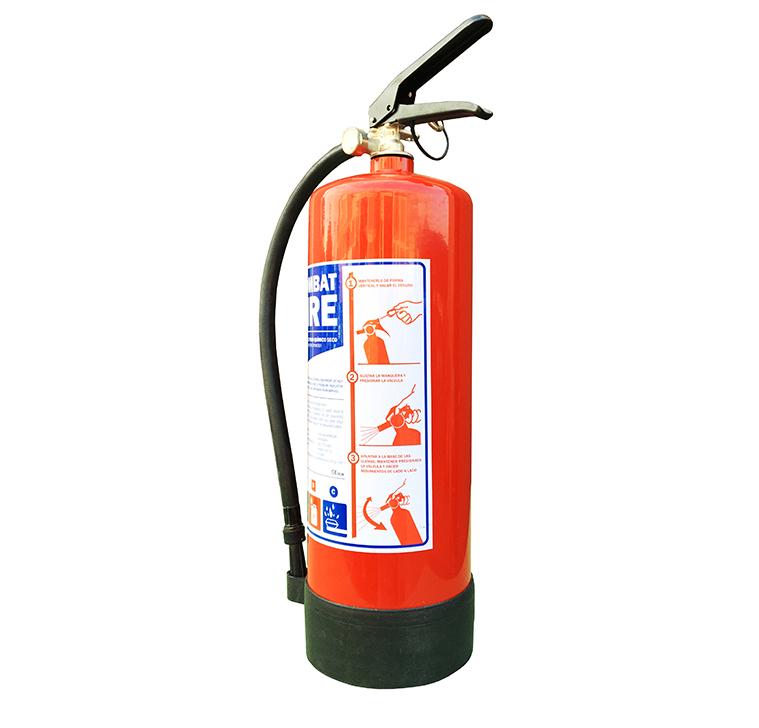 Extintor recargable ABC