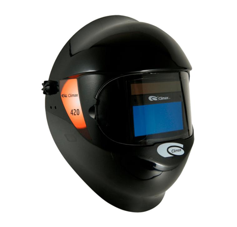 Careta para soldar electrónica