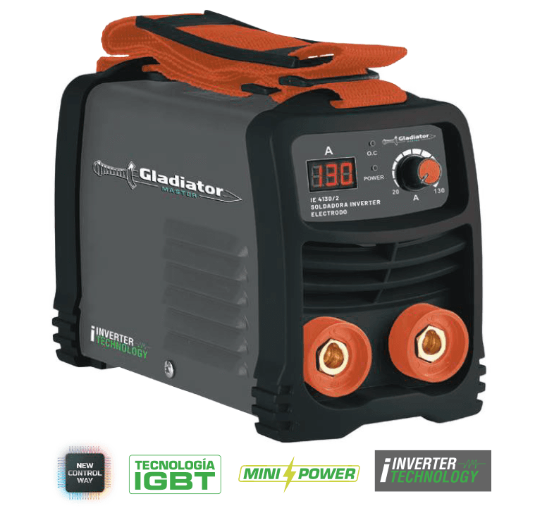 Soldador Inverter Gladiator IE 4130/2/120 130A 120V