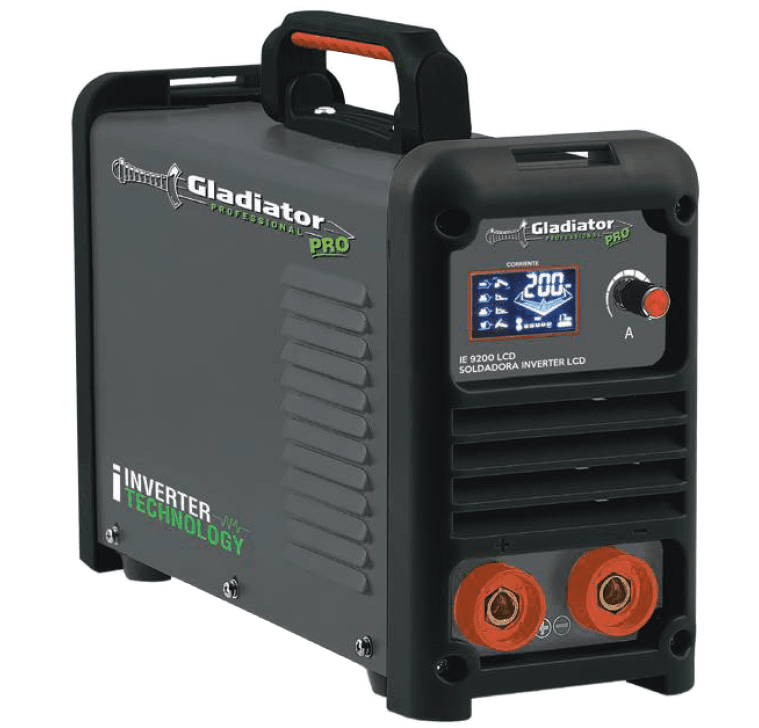 Soldador Inverter Gladiator IE 9200 LCD – 160A / 200A