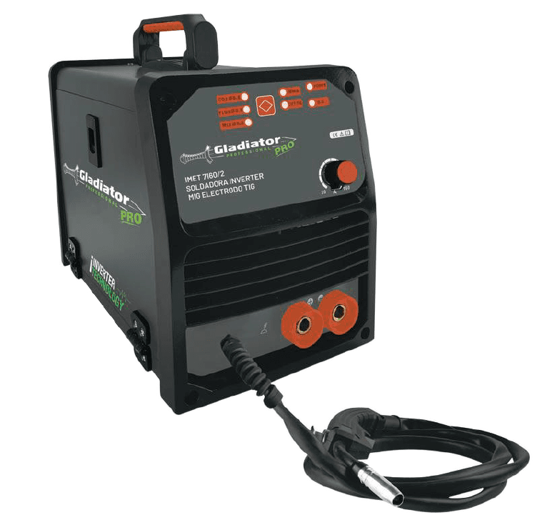 Soldadora Inverter 3 en 1 IMET 7160/2/120 | MIG Gasless + TIG + Electrodo | 160A